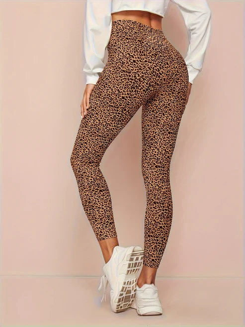 Livia Leopard Print High Waist Legging