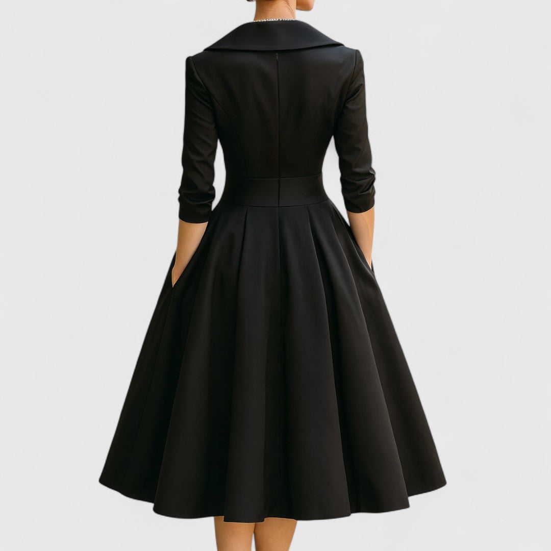 Isabella Silhouette Midi Dress