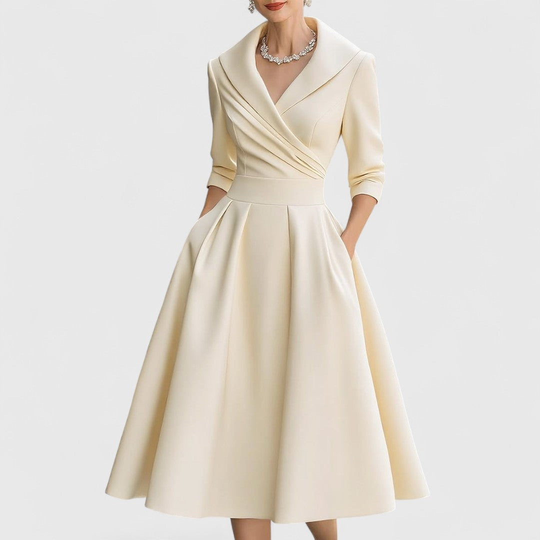 Isabella Silhouette Midi Dress