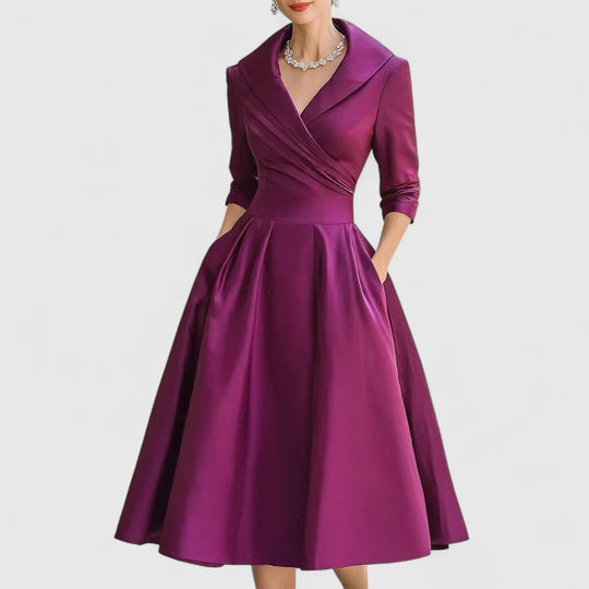 Isabella Silhouette Midi Dress