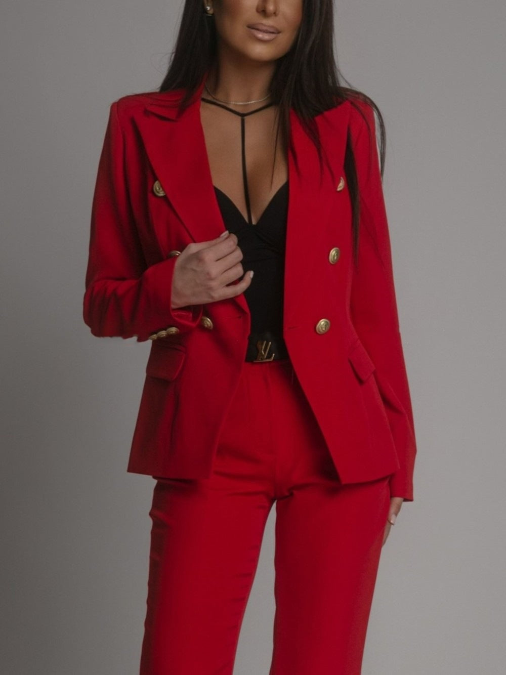 Arlena Single Button Two Piece Suit