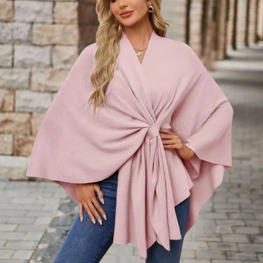 Tayla Flowing Silhouette Poncho