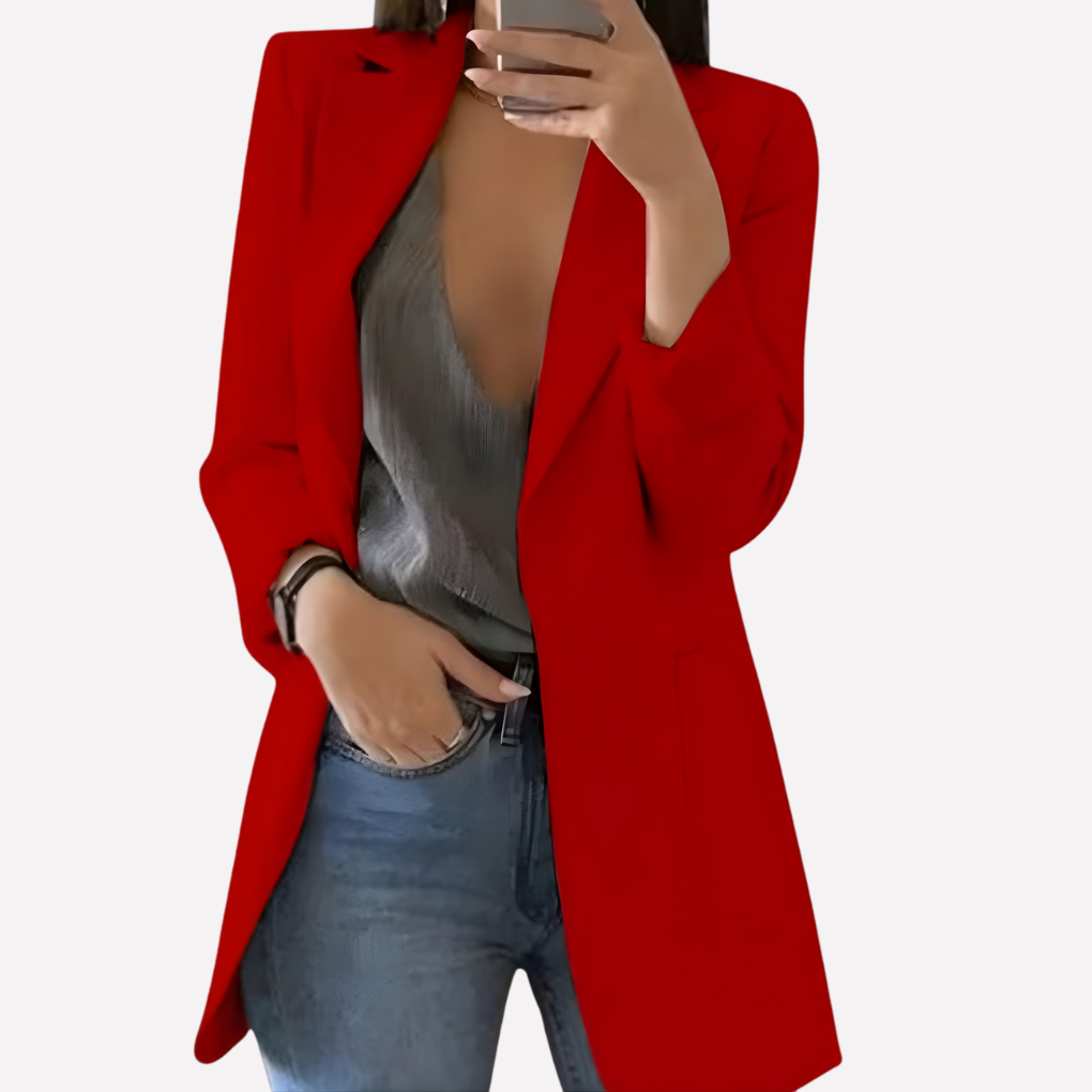 Gracia Front Pocket Blazer