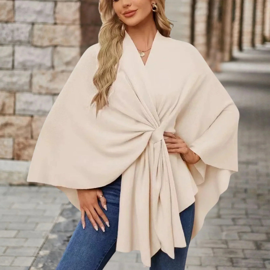 Tayla Flowing Silhouette Poncho