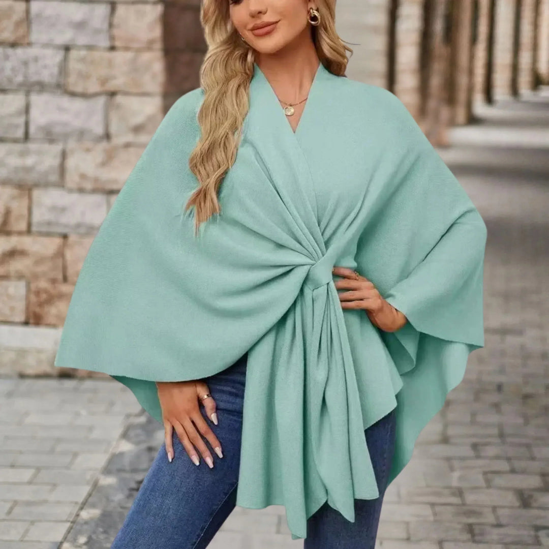 Tayla Flowing Silhouette Poncho
