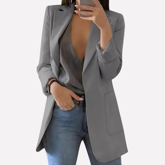 Gracia Front Pocket Blazer