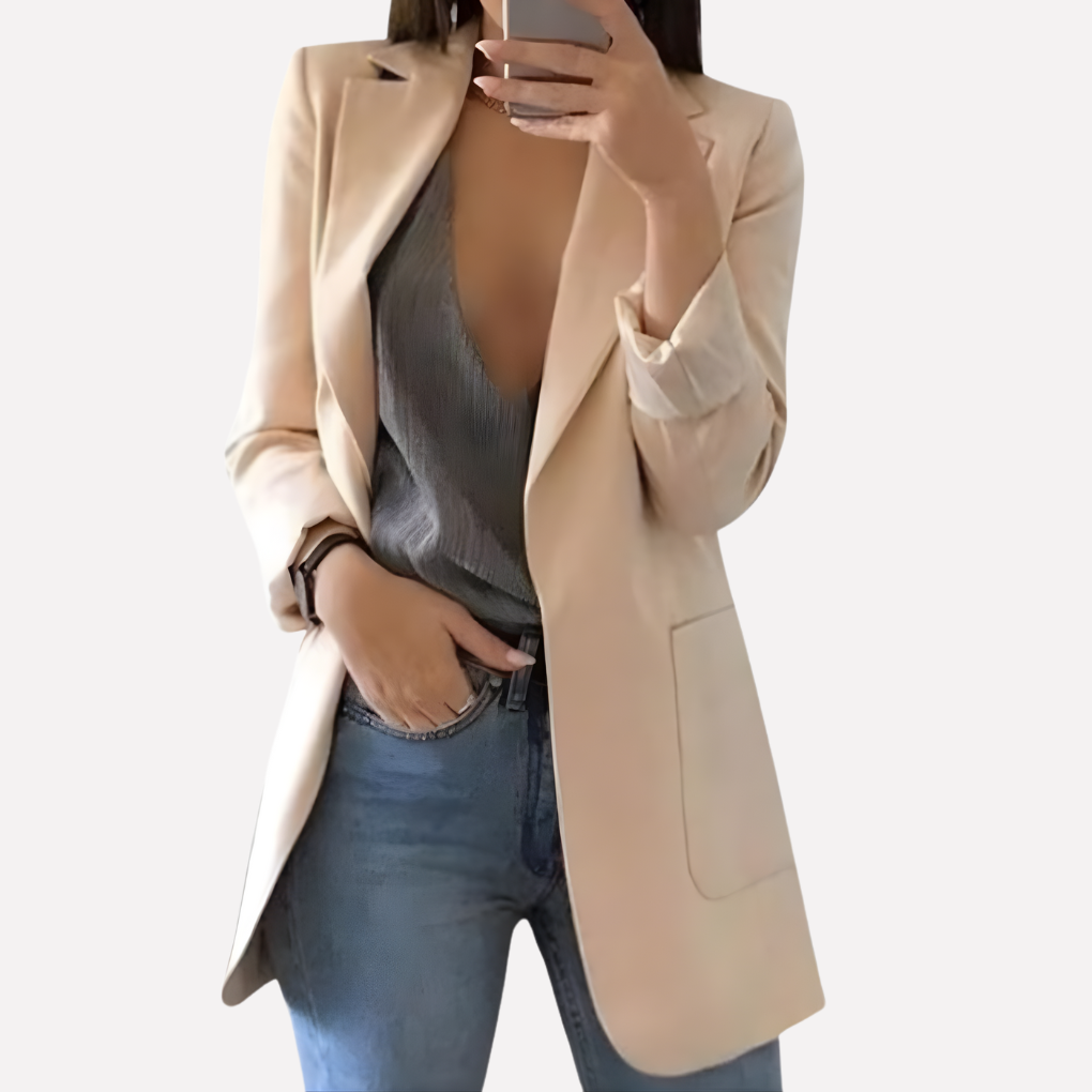 Gracia Front Pocket Blazer