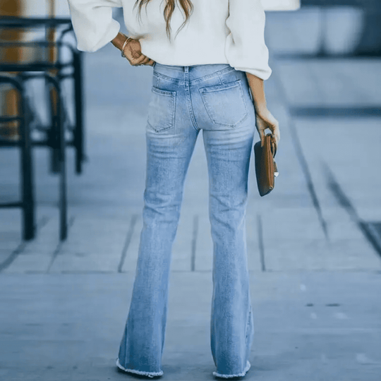 Eilaine Slim Fit High Waisted Jeans