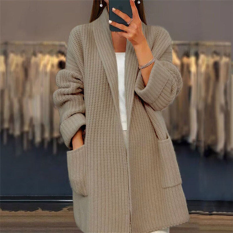 Olivia Ribbed Style Cardigan