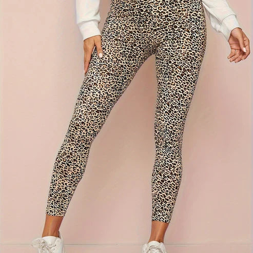Livia Leopard Print High Waist Legging