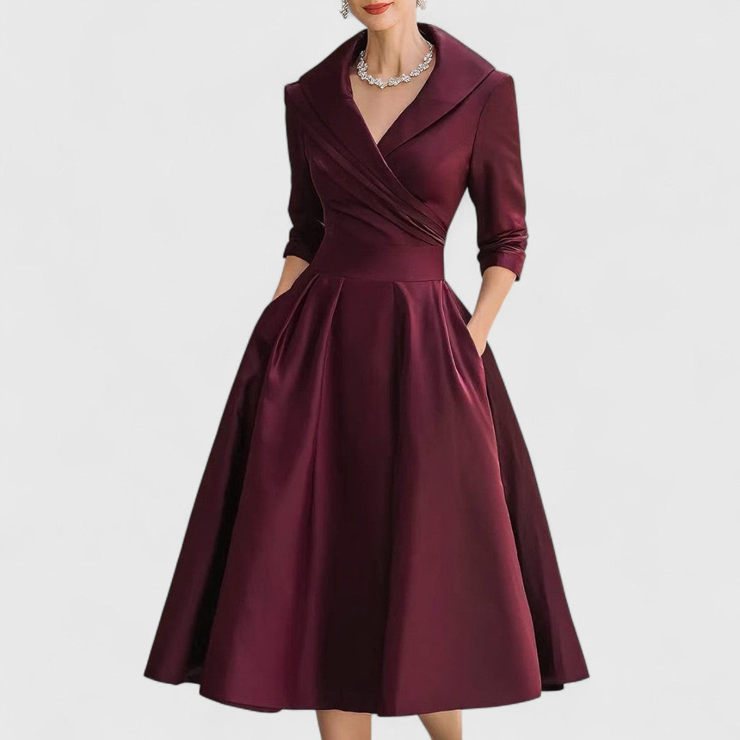 Isabella Silhouette Midi Dress