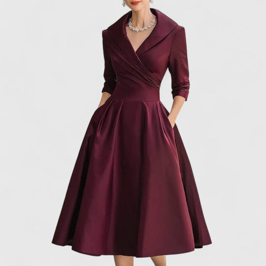 Isabella Silhouette Midi Dress