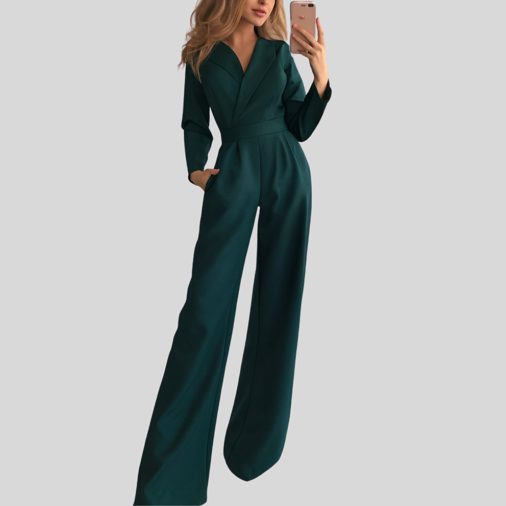 Evelisse Wide Strap Jumpsuit