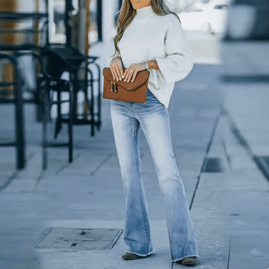 Eilaine Slim Fit High Waisted Jeans