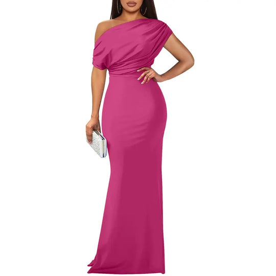 Sienna Off-Shoulder Bodycon Evening Dress