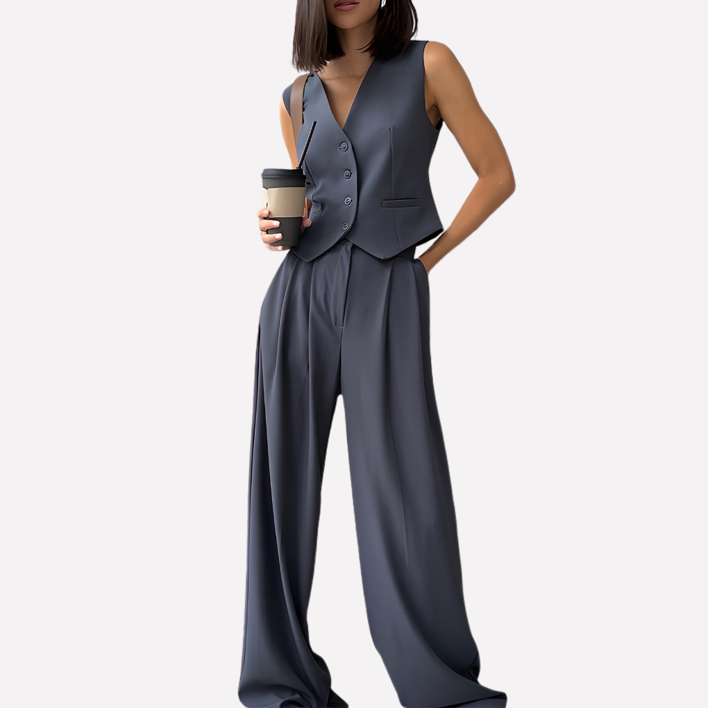 Lunara Sleeveless Two Piece Set