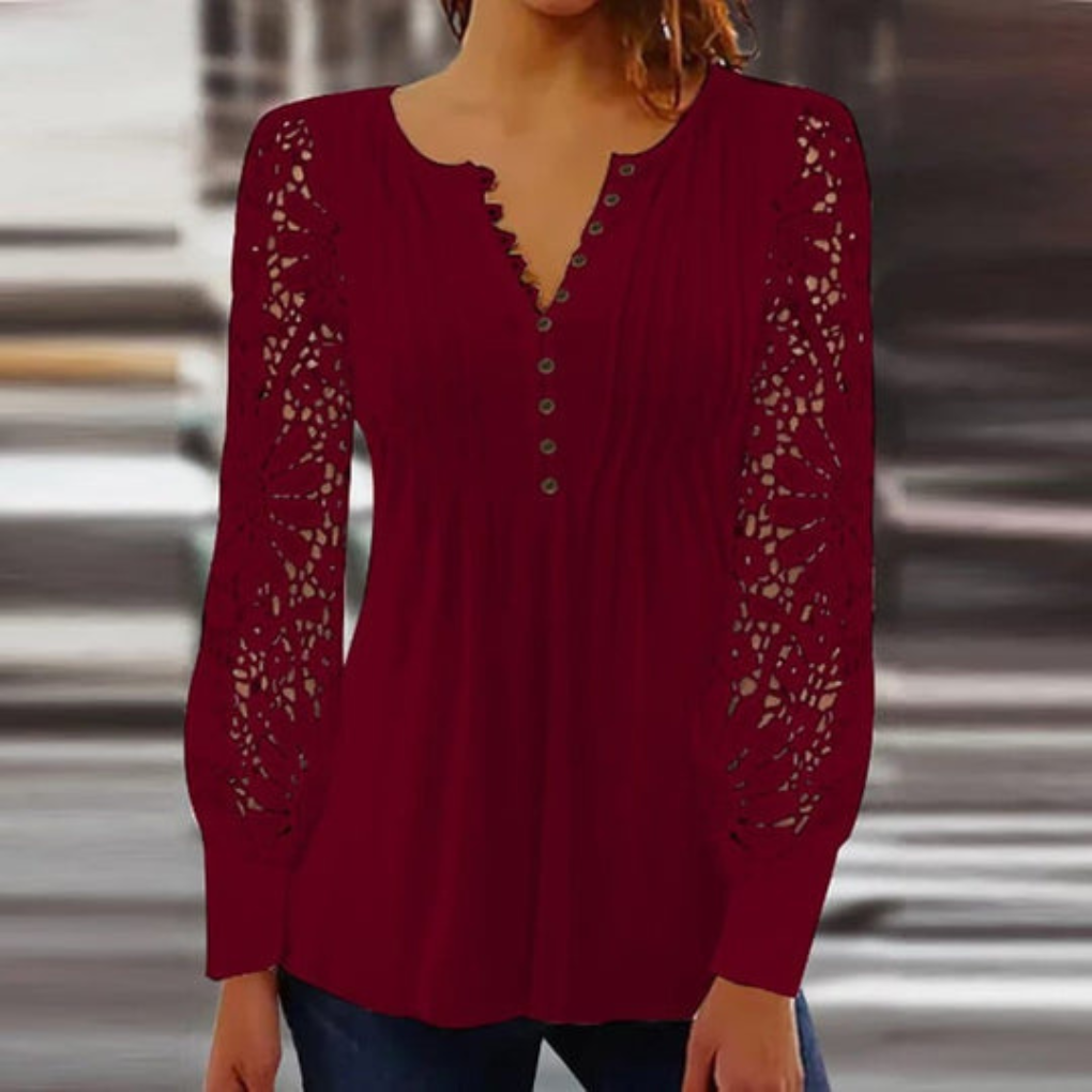 Teah Floral Print Inspired Blouse