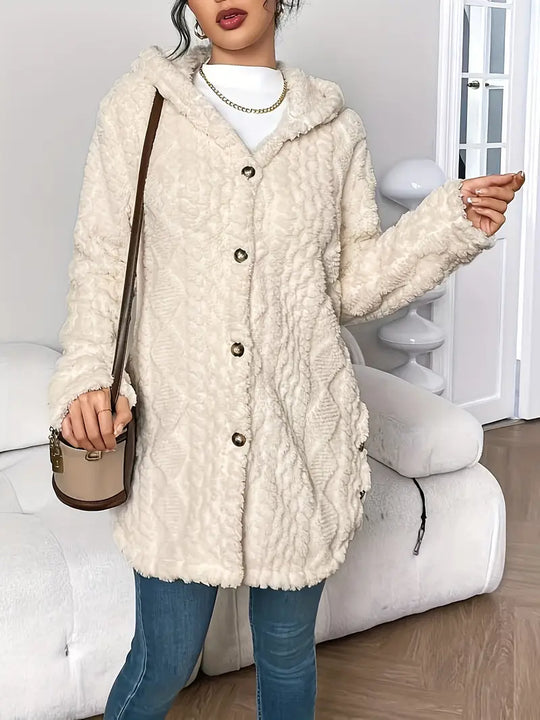 Rena Soft Hooded Cardigan