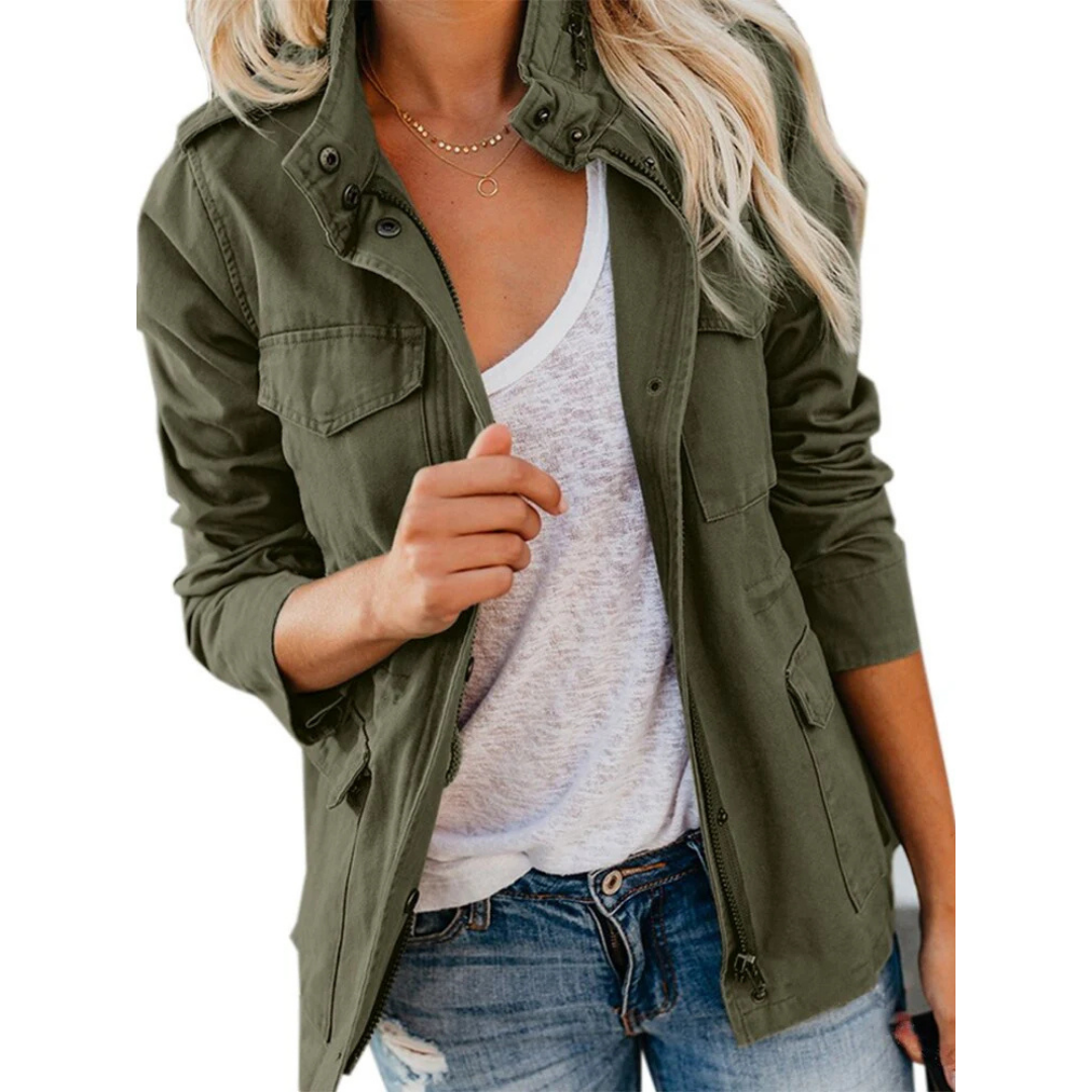 Zephyra Zip-Up Style Jacket