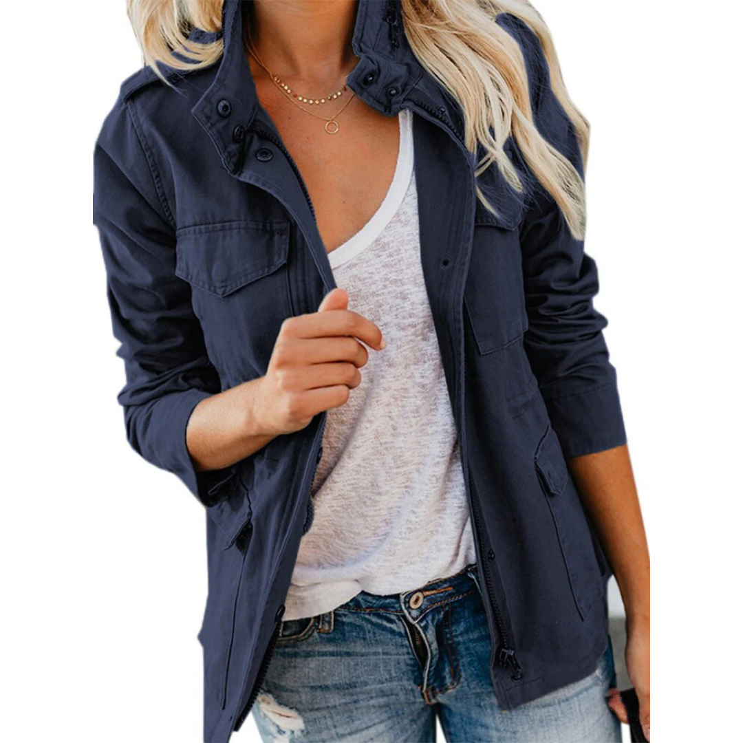 Zephyra Zip-Up Style Jacket