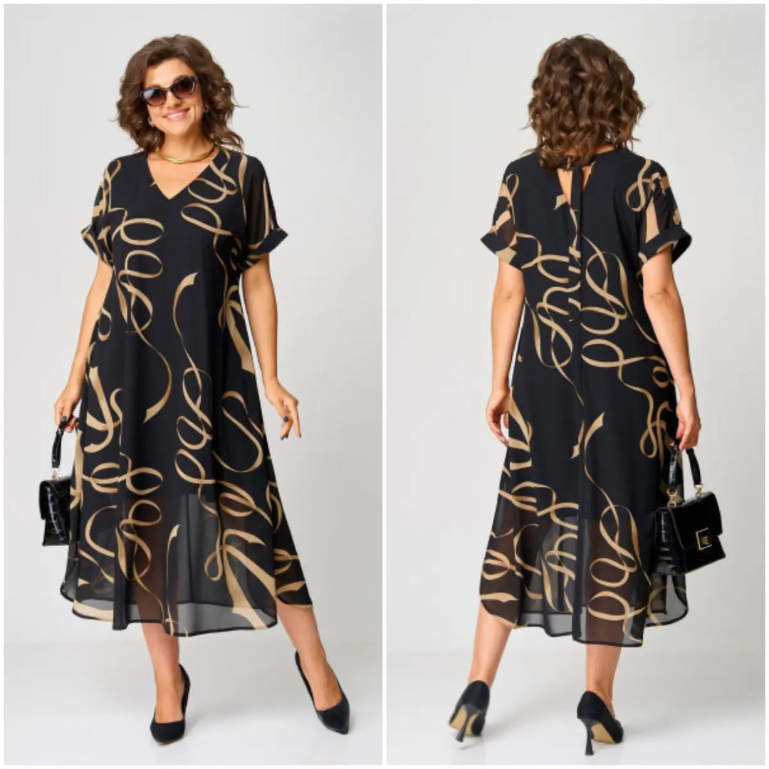 Genevieve Short Sleeve Mini Dress