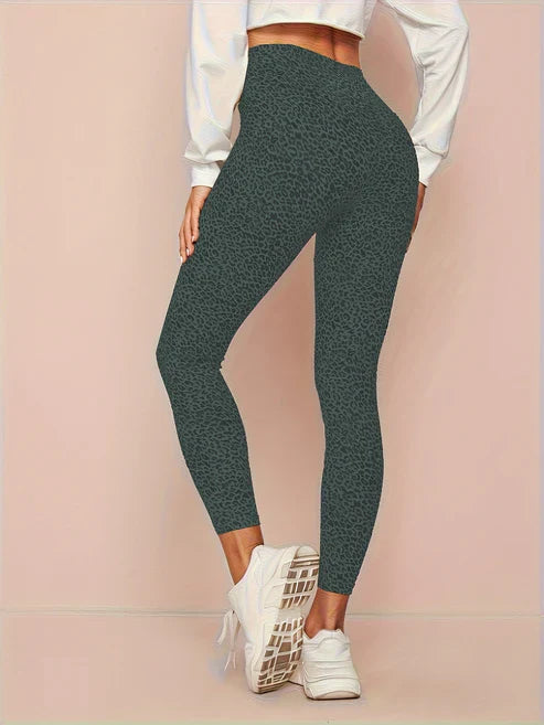 Livia Leopard Print High Waist Legging