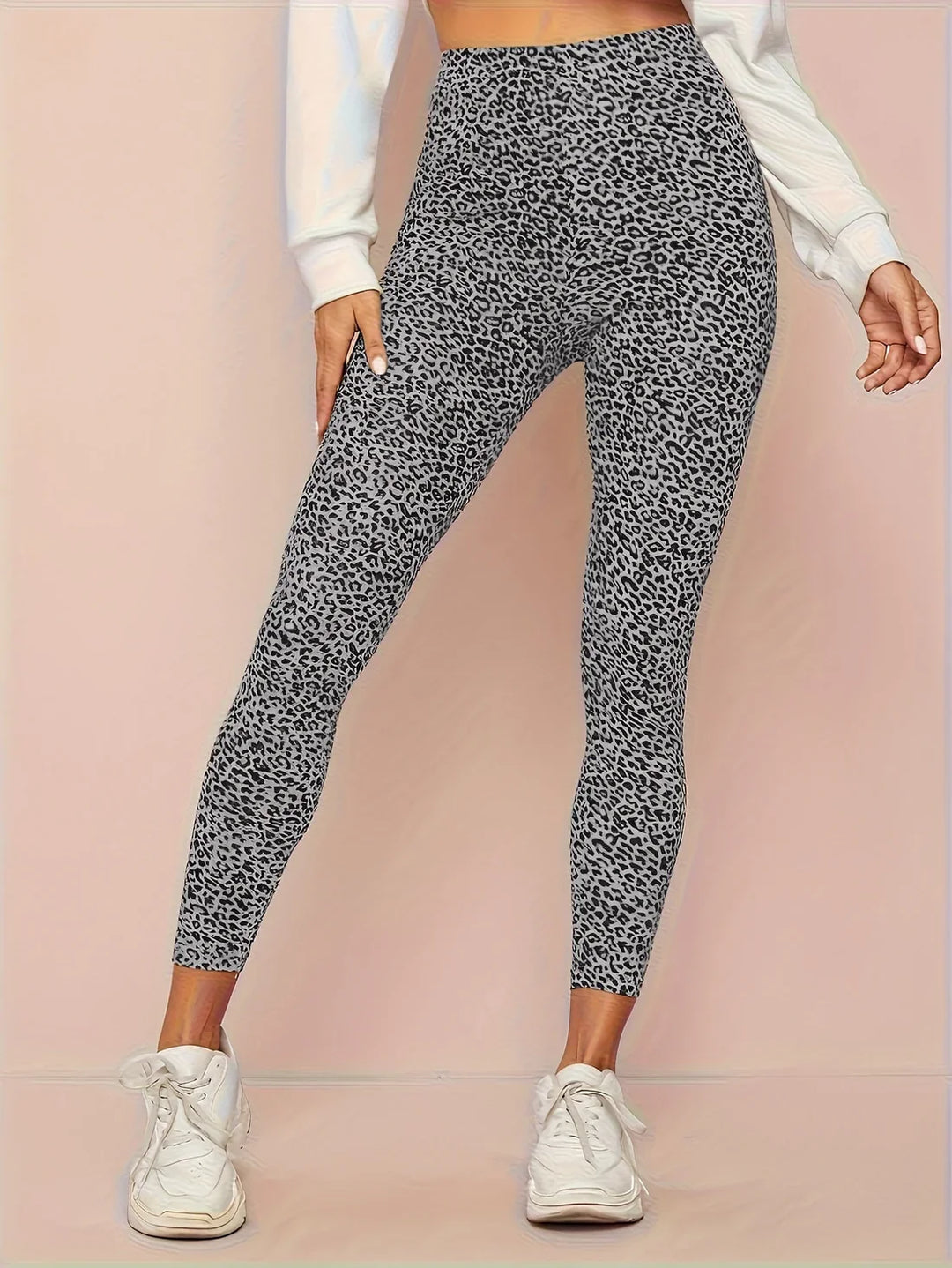 Livia Leopard Print High Waist Legging