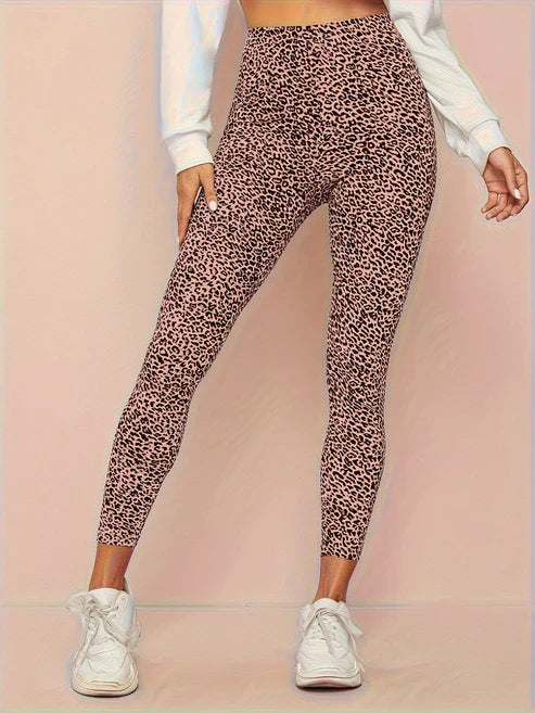 Livia Leopard Print High Waist Legging