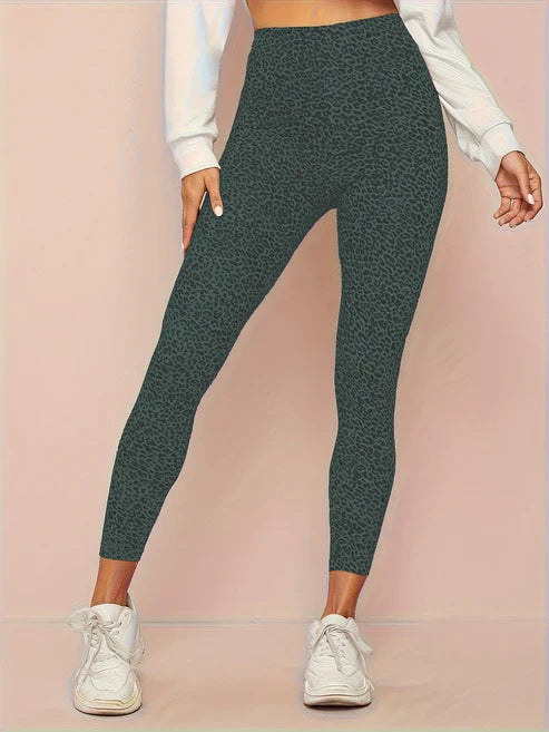 Livia Leopard Print High Waist Legging