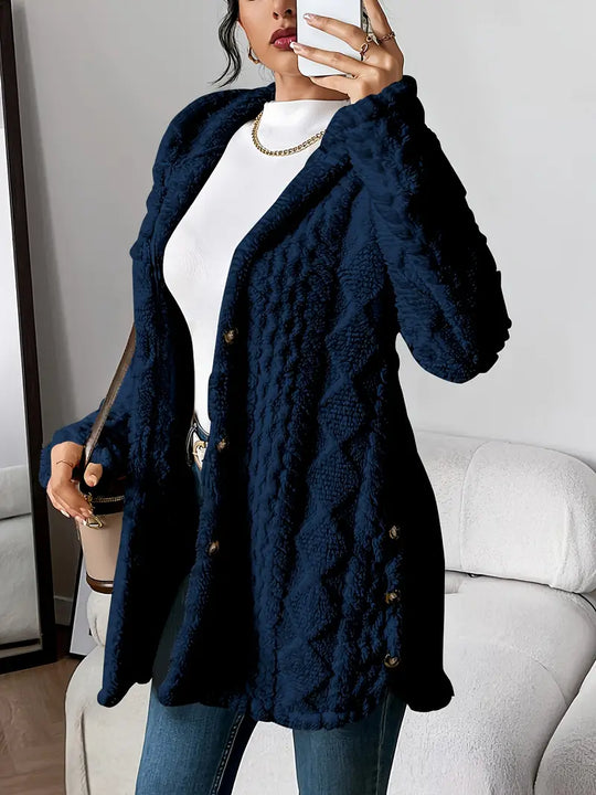 Rena Soft Hooded Cardigan