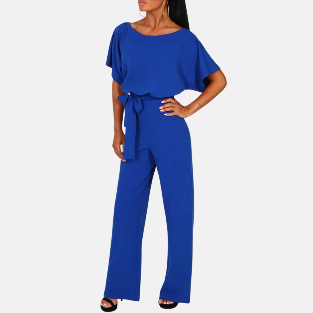 Aureliae Polyester High Waisted Jumpsuit