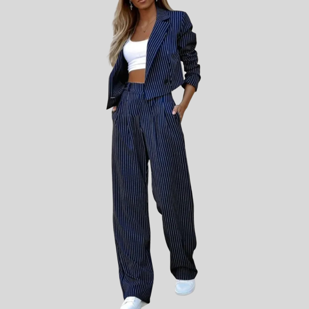 Prisca Two Piece Suit Set