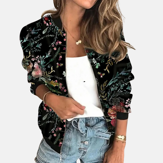 Isolde Vintage Inspired Bomber Jacket