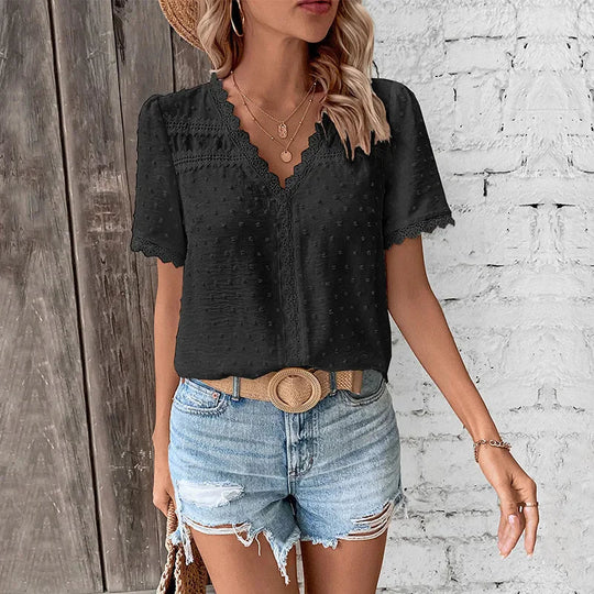 Helana Short Sleeve Blouse