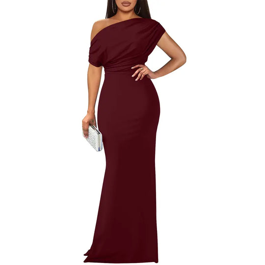 Sienna Off-Shoulder Bodycon Evening Dress