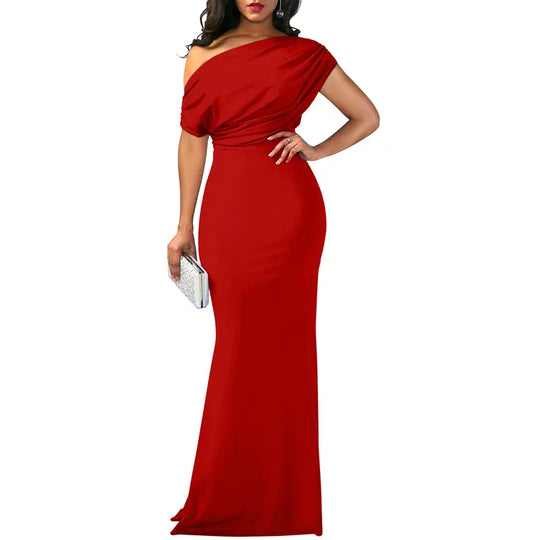 Sienna Off-Shoulder Bodycon Evening Dress