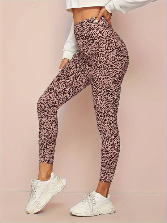 Livia Leopard Print High Waist Legging