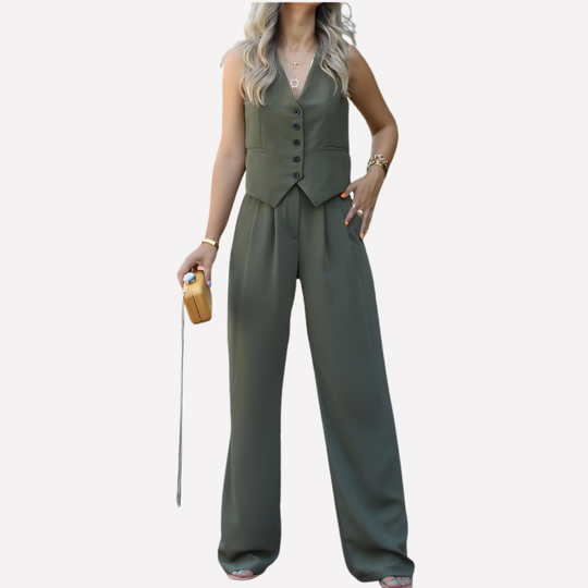 Lunara Sleeveless Two Piece Set