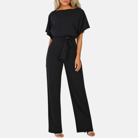 Aureliae Polyester High Waisted Jumpsuit