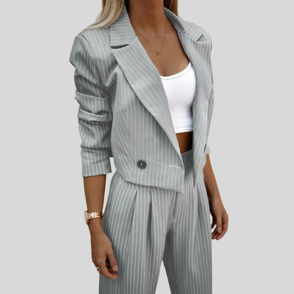 Prisca Two Piece Suit Set