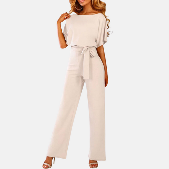 Aureliae Polyester High Waisted Jumpsuit