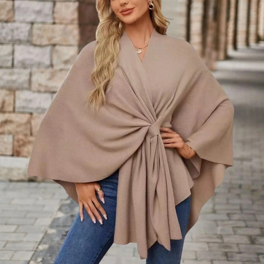 Tayla Flowing Silhouette Poncho
