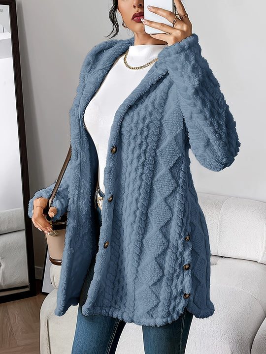 Rena Soft Hooded Cardigan