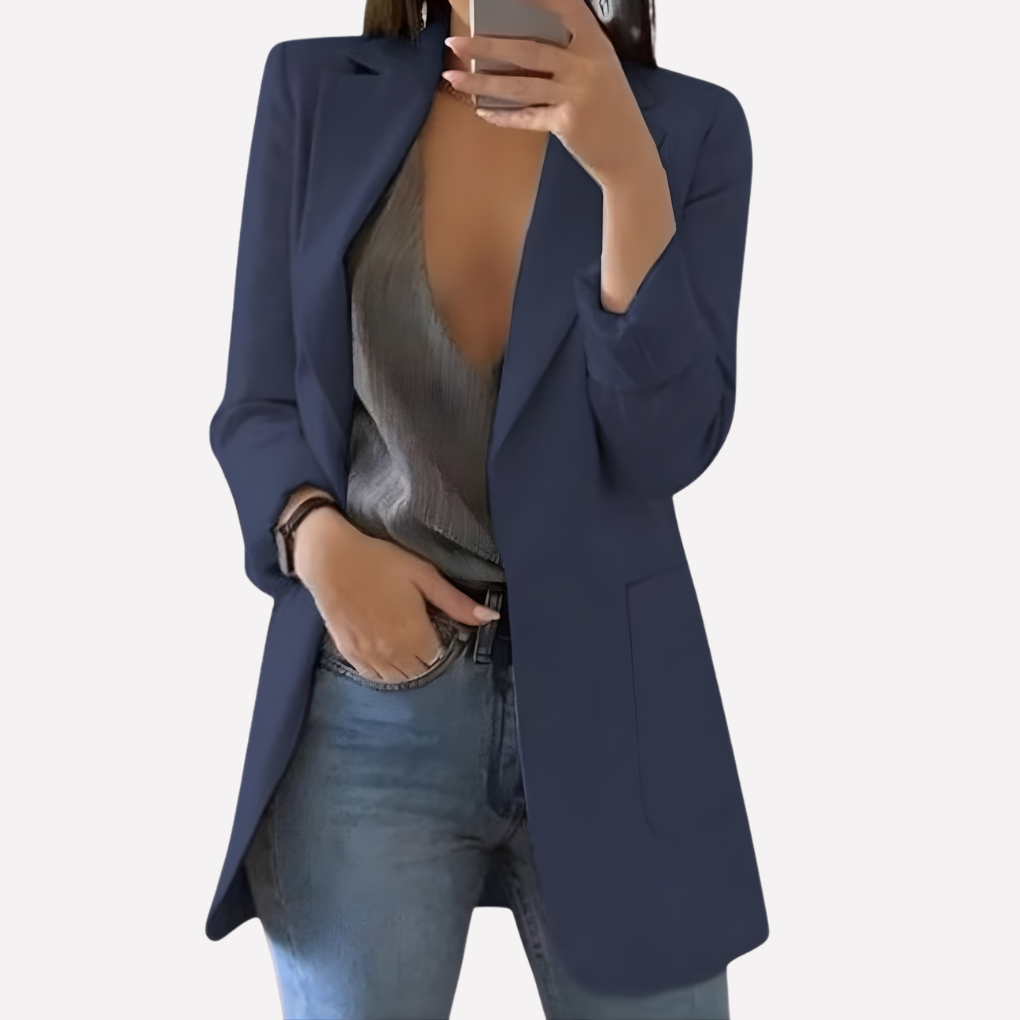 Gracia Front Pocket Blazer