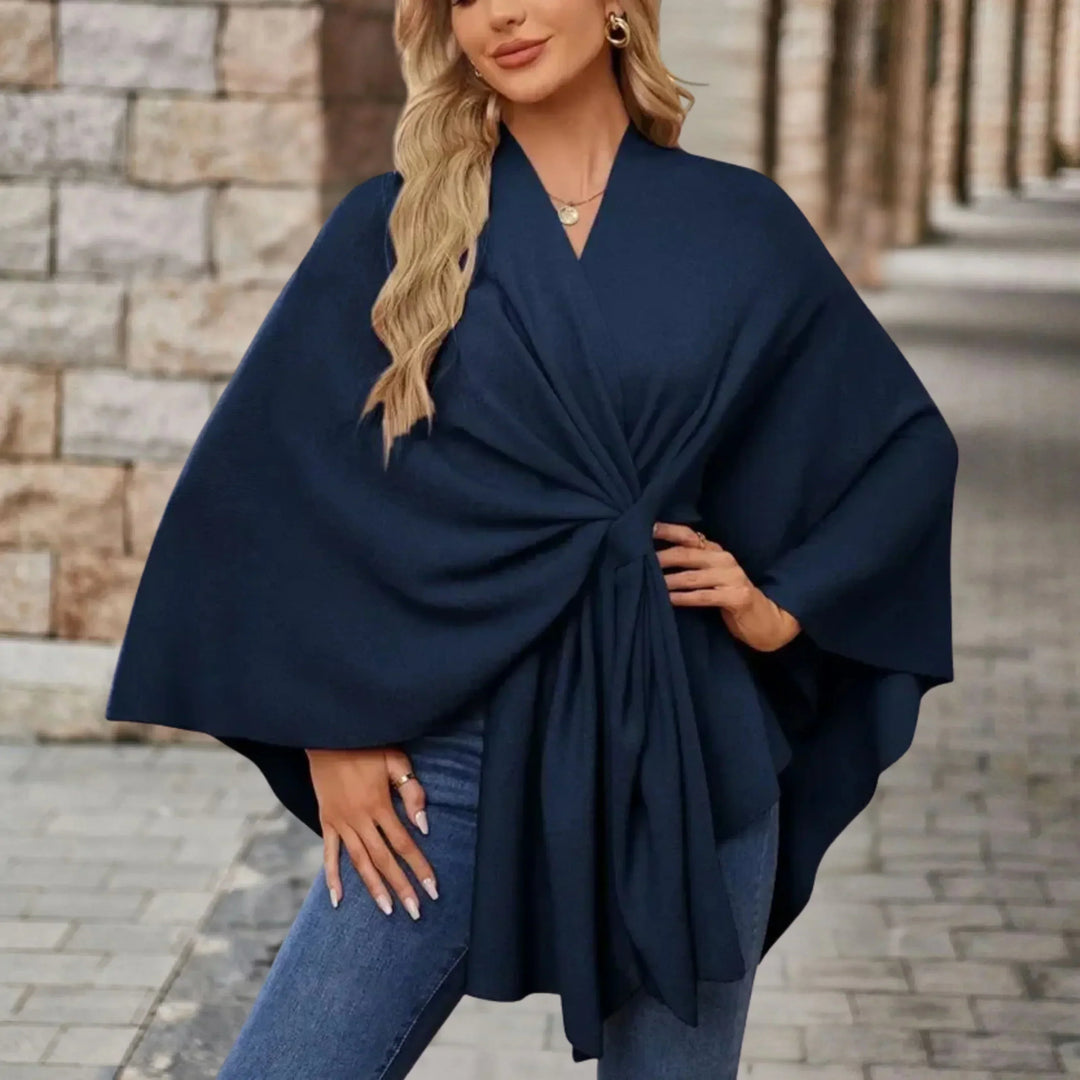 Tayla Flowing Silhouette Poncho