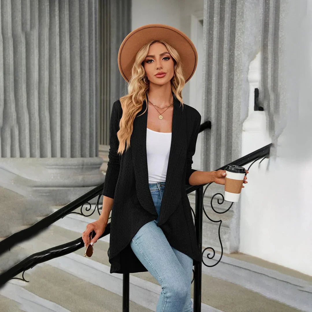 Valincia Open Front Design Cardigan