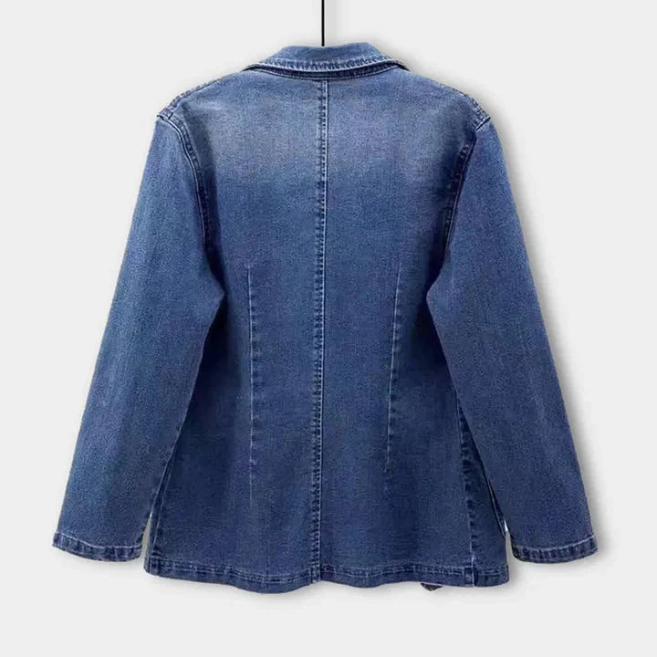 Ophaline  Denim Look Blazer