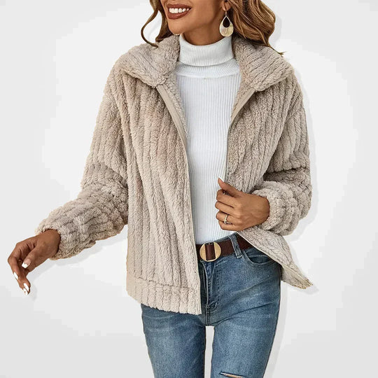 Lourdes Fluffy Cozy Cardigan