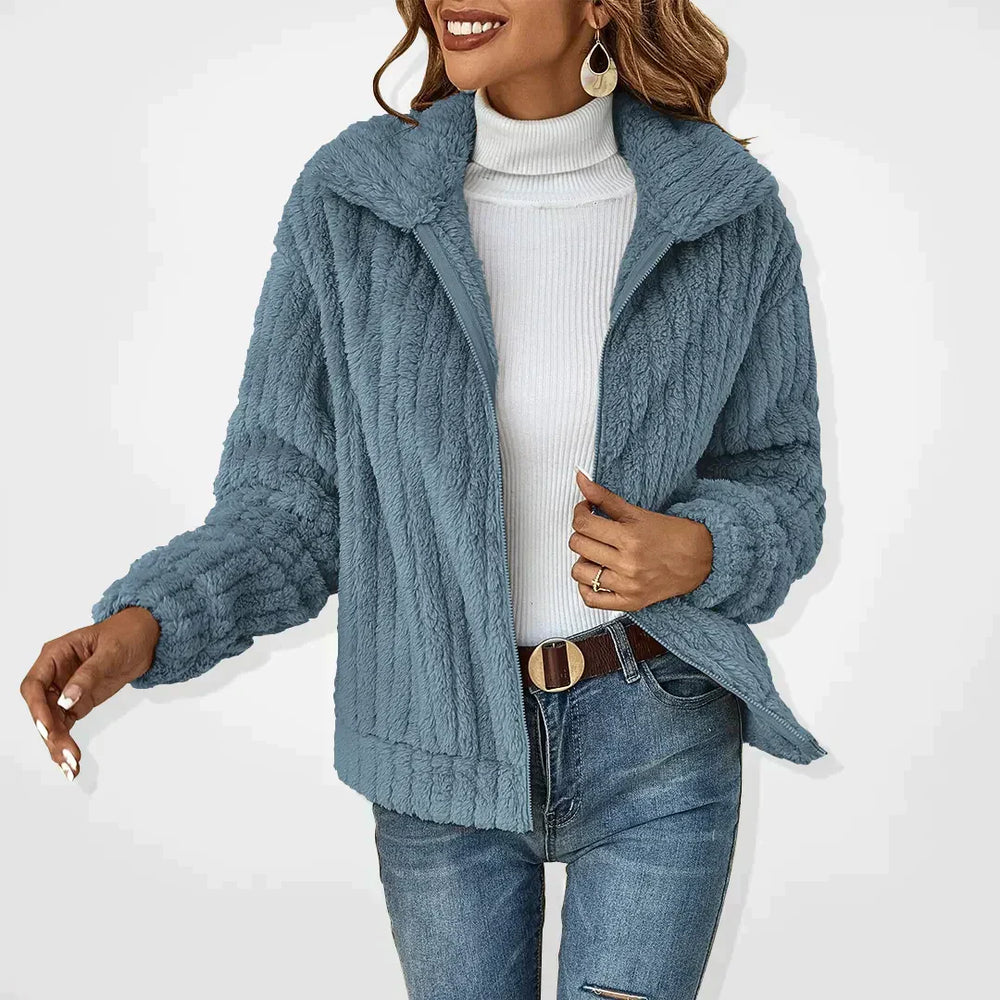 Lourdes Fluffy Cozy Cardigan