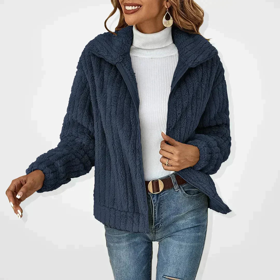 Lourdes Fluffy Cozy Cardigan